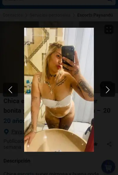 Martu 21 ans - Escorte indépendante Paysandú, Uruguay